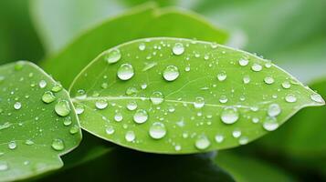 AI generated leaf, leaf texture, close-up angle, macro lens photo