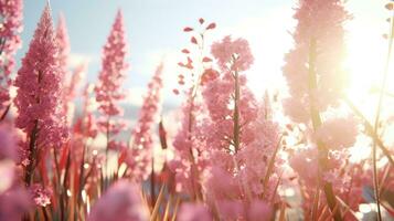 AI generated Flowers, background image, flower field, brightness, freshness, scenery, landscape, nature photo