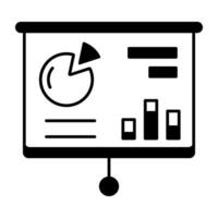 Web Hosting and Database Line Icon vector