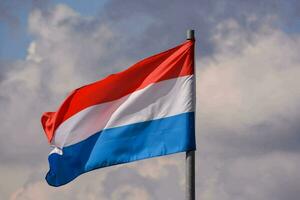 the flag of the netherlands photo