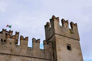 the tower of the church of san giovanni in pisa, italy photo