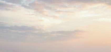 beautiful blue sky with clouds background photo