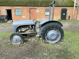 Shrewsbury in the UK on 17 October 2021. A view of some Farm Machinery photo