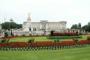 London in the UK on 10 July 2021. A view of Buckingham Palace photo