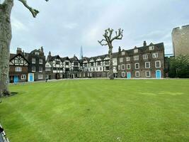 London in the UK on 5 June 2021. A view of the Tower of London grounds photo