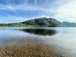 A view of Loch Shiel in Scotland photo