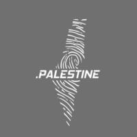 vector of palestine finger print pattern, support for palestine, perfect for print, etc