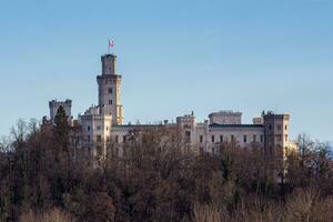 Castle Hluboka nad Vltavou, Czech republic, Europe. photo