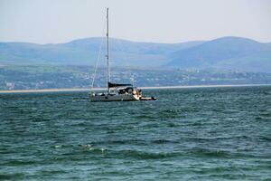 A view of the North Wales Coast at Criccieth photo