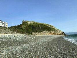 A view of the North Wales Coast at Criccieth photo