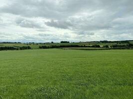 A view of the Lake District near Penrith on a cloudy day photo