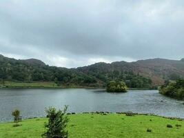 A view of the Lake District near Rydal Water photo