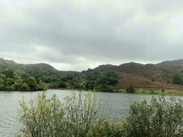 un ver de el lago distrito cerca Rydal agua foto