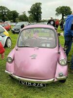 Malpas in Cheshire in the UK on 14 July 2023. A view of a classic car . photo