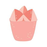 Kue Mangkok or Kue Apem, Indonesian Traditional Steamed Cupcake vector