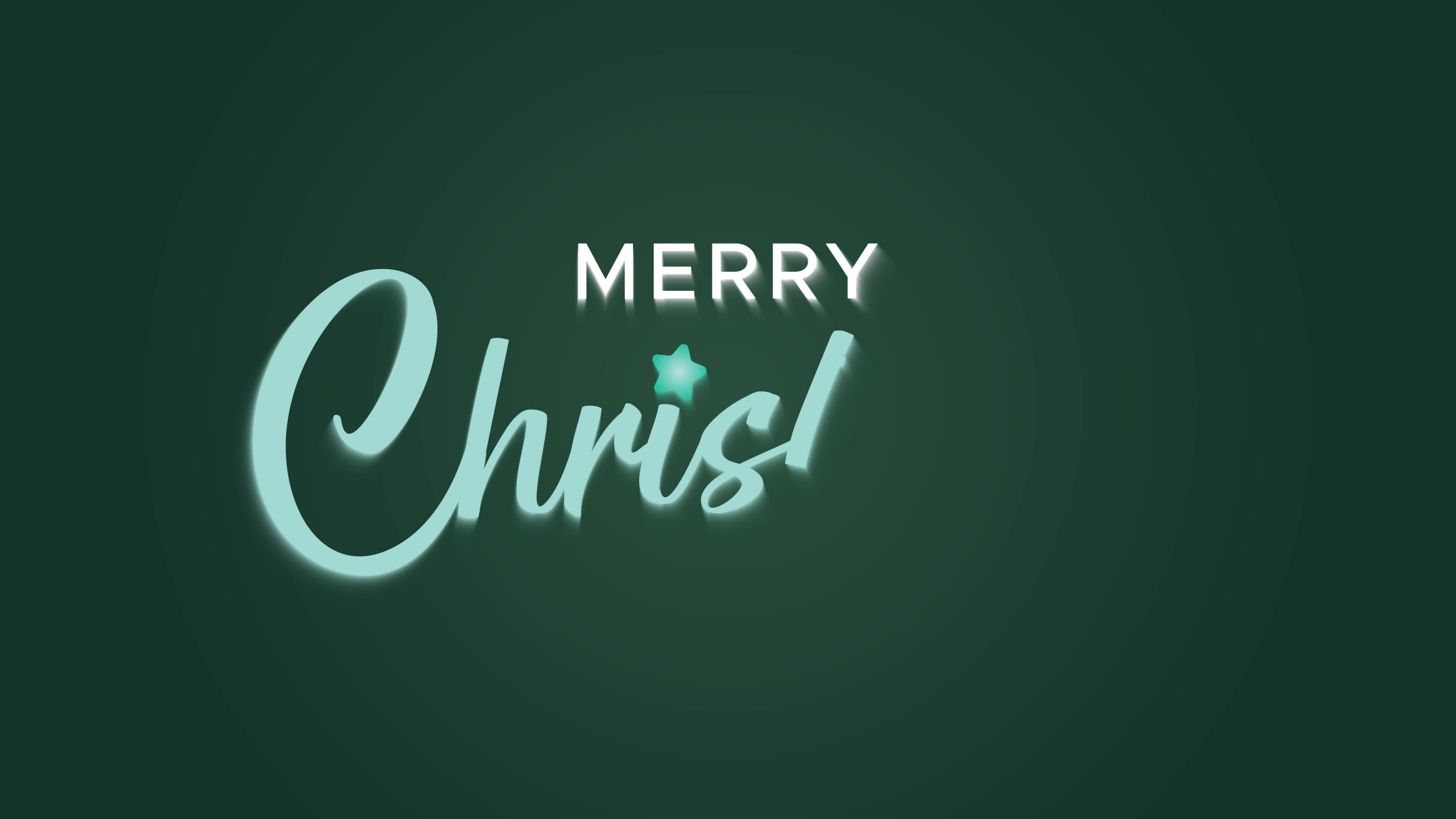 animasi imágenes alegre Navidad vector texto tipografía Navidad festivo