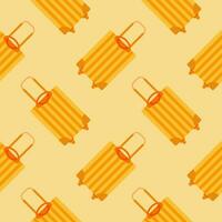 suitcase seamless pattern vector illustration. Suitable for backgrounds, wallpapers, fabrics, textiles, wrapping papers, printed materials, and many more.