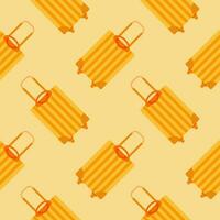 suitcase seamless pattern vector illustration. Suitable for backgrounds, wallpapers, fabrics, textiles, wrapping papers, printed materials, and many more.