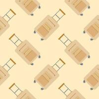 suitcase seamless pattern vector illustration. Suitable for backgrounds, wallpapers, fabrics, textiles, wrapping papers, printed materials, and many more.