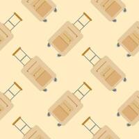 suitcase seamless pattern vector illustration. Suitable for backgrounds, wallpapers, fabrics, textiles, wrapping papers, printed materials, and many more.