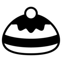 sufganiyah ilustración íconos para web, aplicación, infografía, etc vector