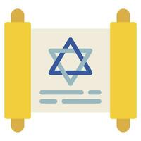 Torah Illustration Icons For web, app, infographic, etc vector