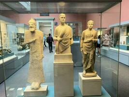 London in the UK on 18 August 2023. A view of an exhibit in the British Museum photo