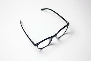 Glasses isolated on a white background. Glasses for sight and vision correction photo