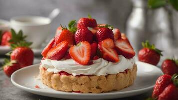 Strawberry Shortcake Dessert photo