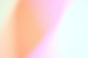 Pastel blurred background image Pink rainbow gradient and pastel yellow, degrade, light color photo