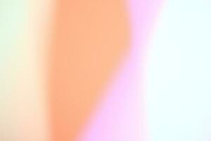 Pastel blurred background image Pink rainbow gradient and pastel yellow, degrade, light color photo