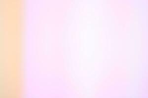 Pastel blurred background image Pink rainbow gradient and pastel yellow, degrade, light color photo