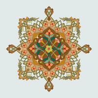 Arabic and Islamic ornaments for wall and home decoration vector