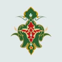 Arabic and Islamic ornaments for wall and home decoration vector