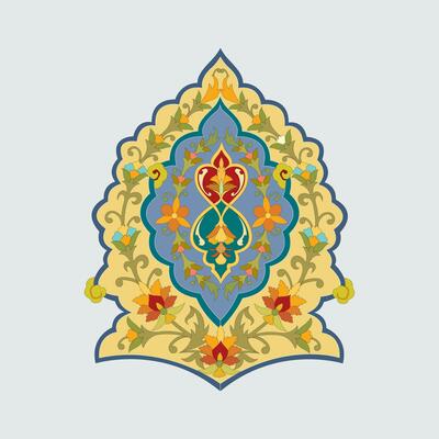Arabic and Islamic ornaments for wall and home decoration