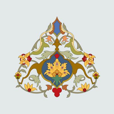 Arabic and Islamic ornaments for wall and home decoration
