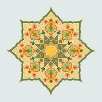 Arabic and Islamic ornaments for wall and home decoration vector