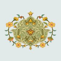 Arabic and Islamic ornaments for wall and home decoration vector