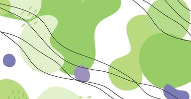 Abstract background various shapes and doodle objects pastel color vector