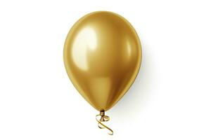 AI generated Birthday balloon flying for party and celebrations. AI Generated photo