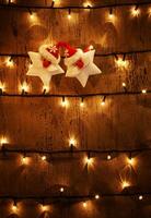 Christmas festive background photo