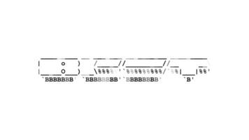 Best ascii animation loop on white background. Ascii code art symbols typewriter in and out effect with looped motion. video