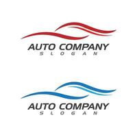 vector de plantilla de logotipo de auto auto