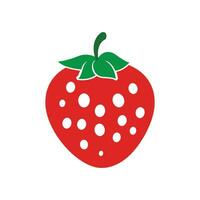 strawberry vector illustration design template
