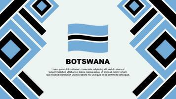 Botswana bandera resumen antecedentes diseño modelo. Botswana independencia día bandera fondo de pantalla vector ilustración. Botswana