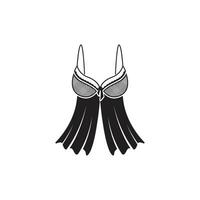 lingerie icon design vector