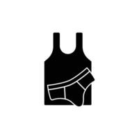 underwear icon vector