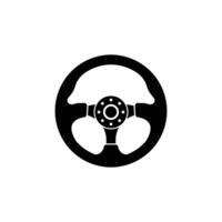 icono de volante vector