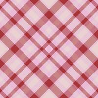 Plaid pattern vector. Check fabric texture. Seamless textile design for clothes, paper print. vector