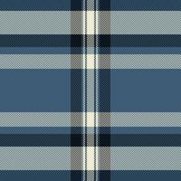 Seamless check textile of fabric tartan plaid with a background pattern vector texture.